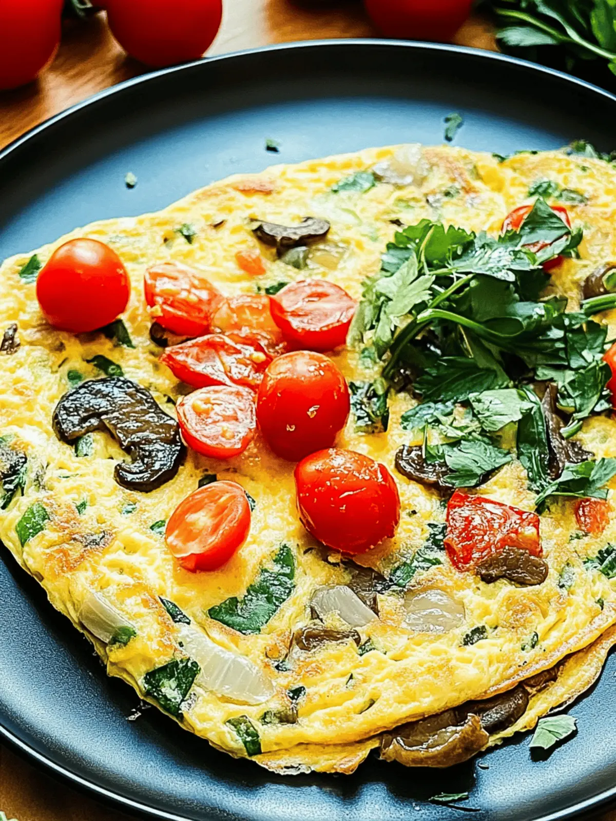 Delightful Veggie-Packed Omelette