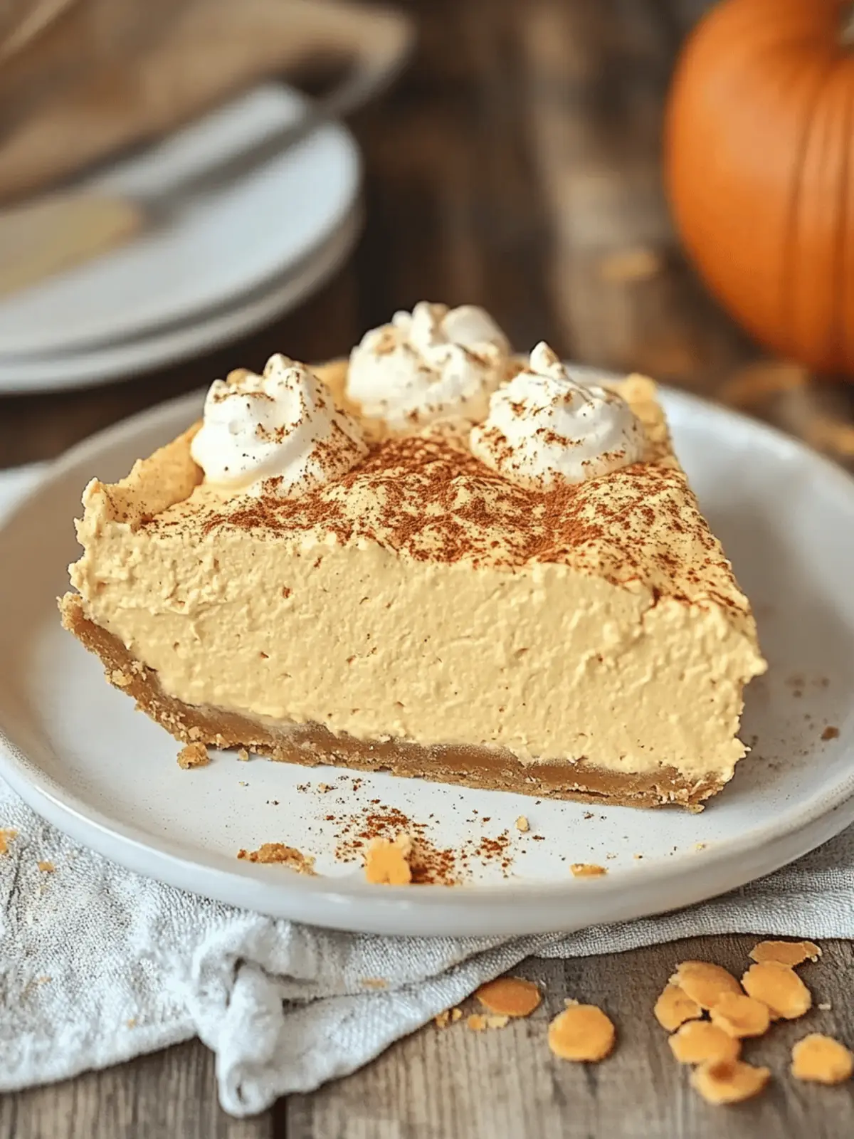 Pumpkin Fluff Pie