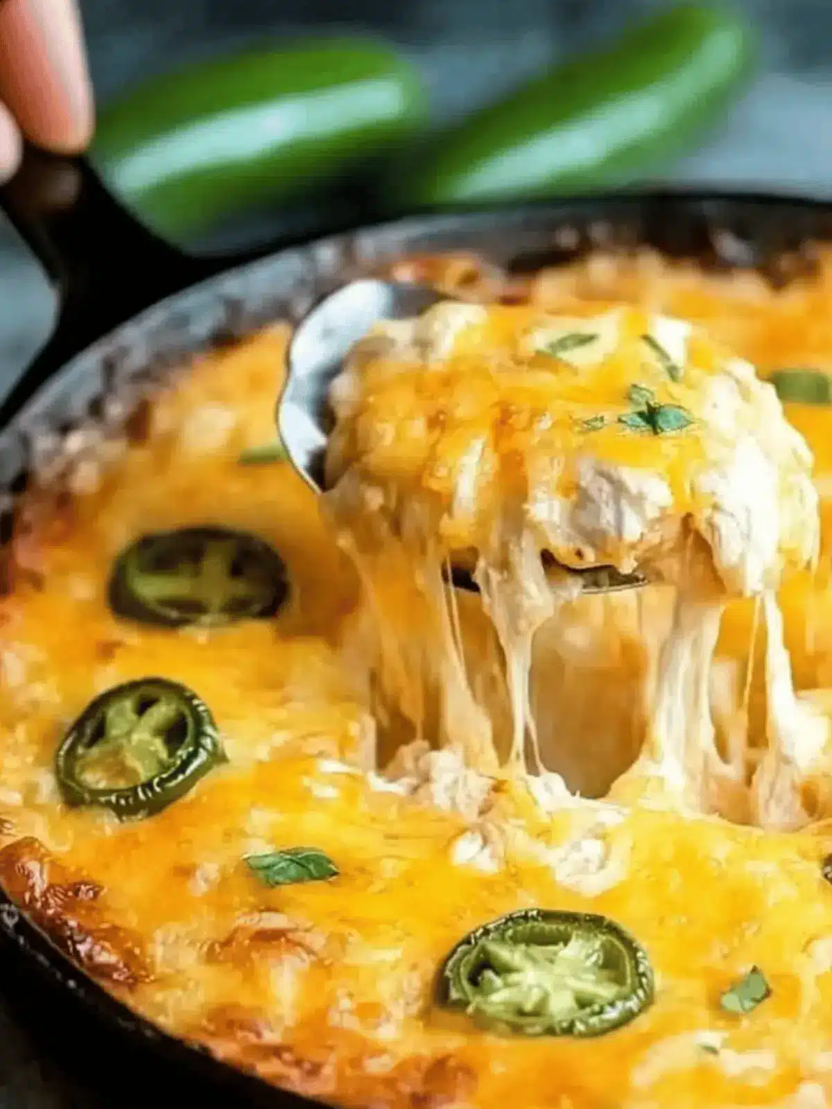 Buffalo Chicken Jalapeno Popper Dip