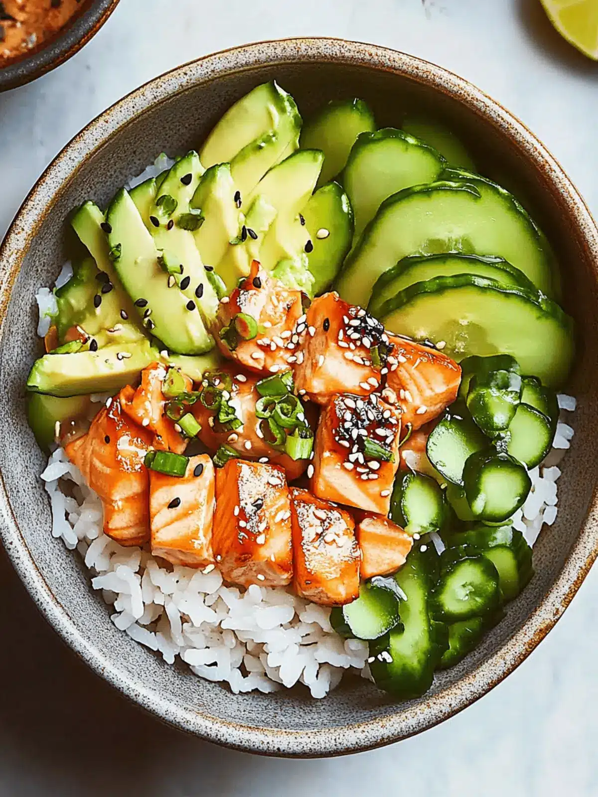 Salmon Rice Bowl