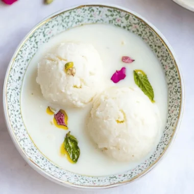 Soft Milk Powder Rasmalai