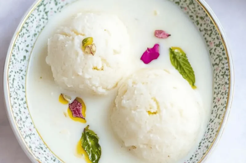 Soft Milk Powder Rasmalai