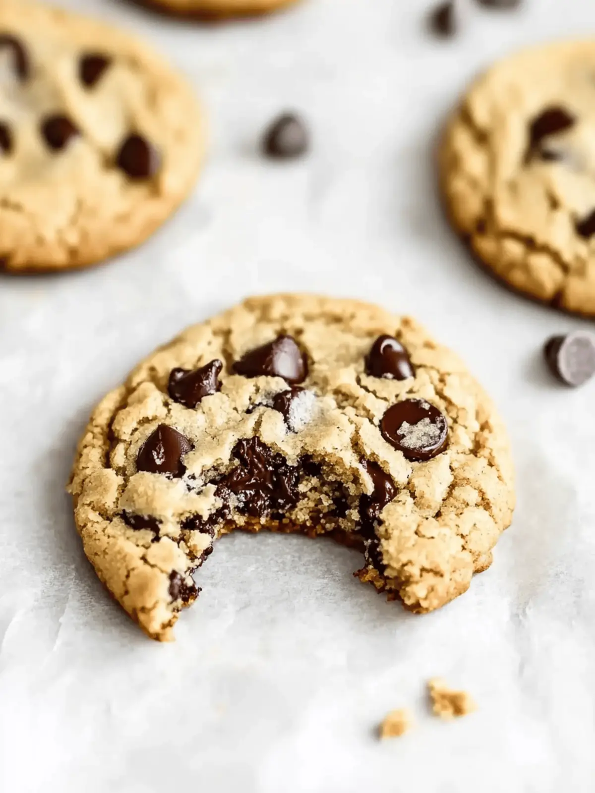 Almond Flour Chocolate Chip Cookies