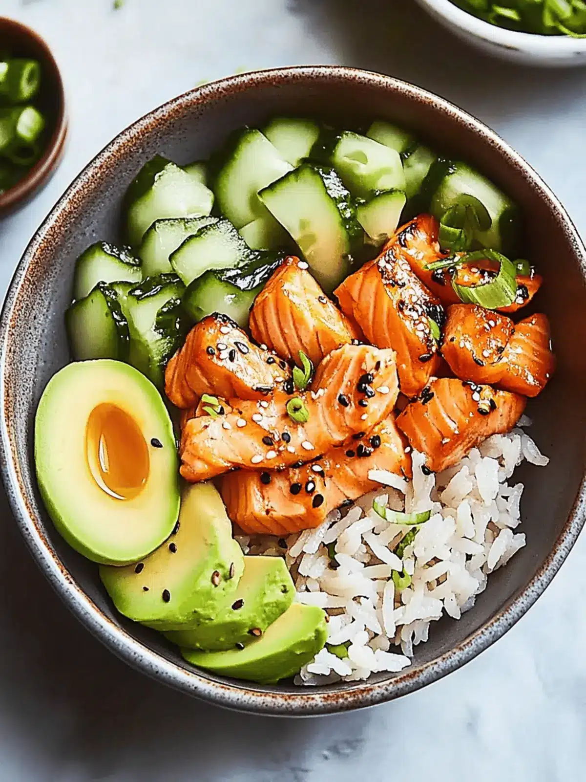 Salmon Rice Bowl