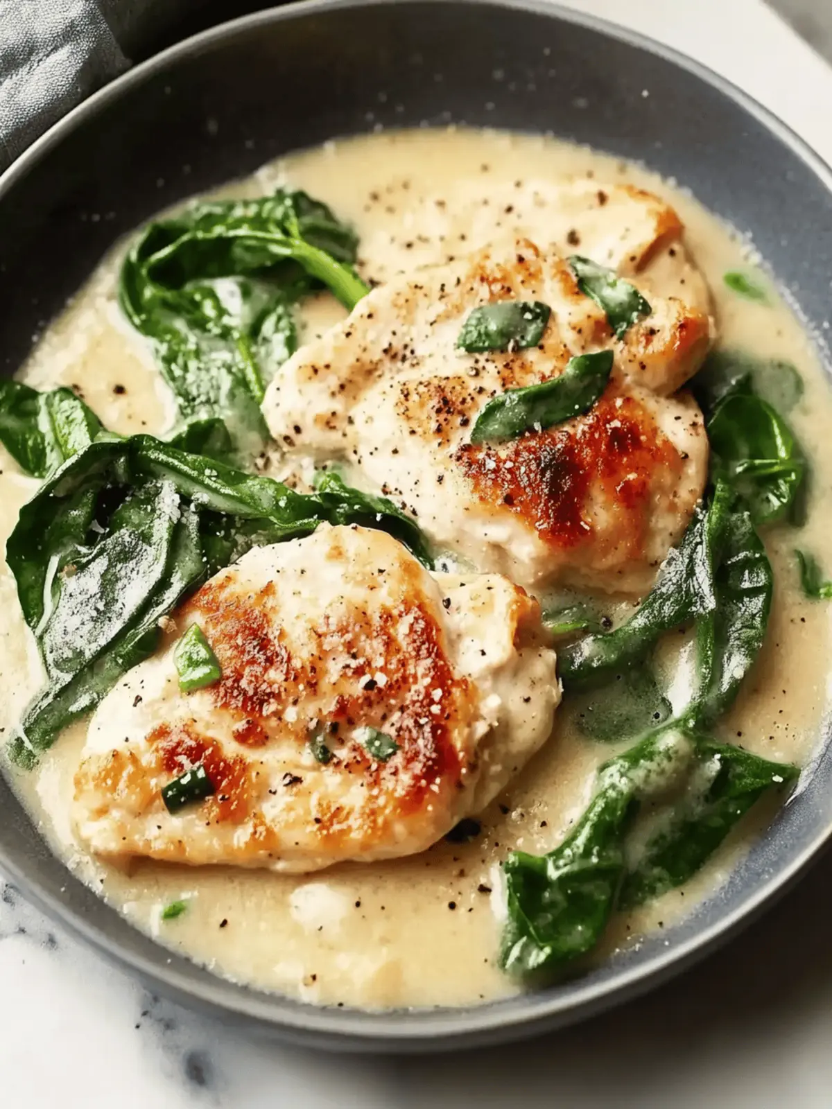 Chicken Florentine