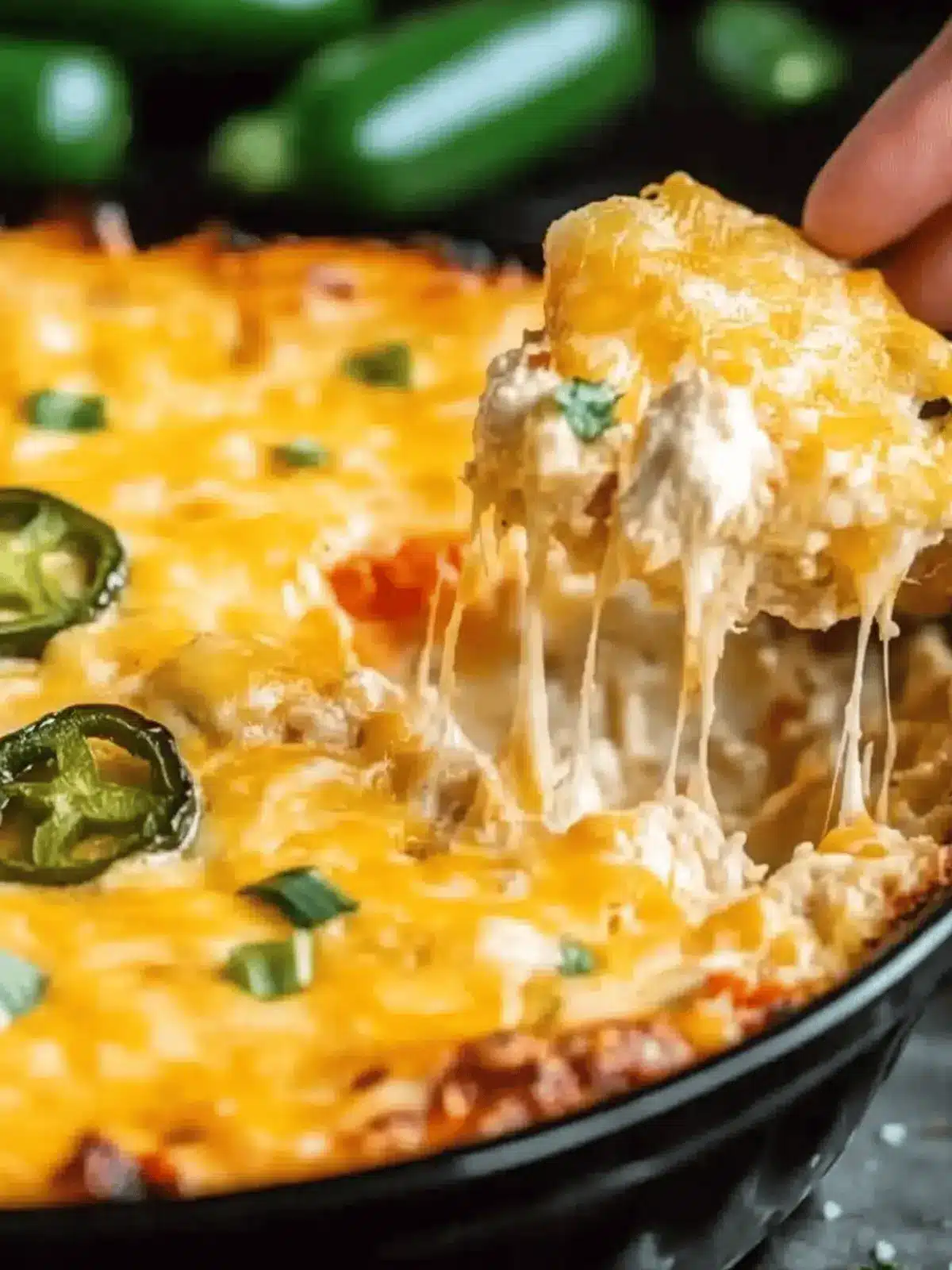 Buffalo Chicken Jalapeno Popper Dip