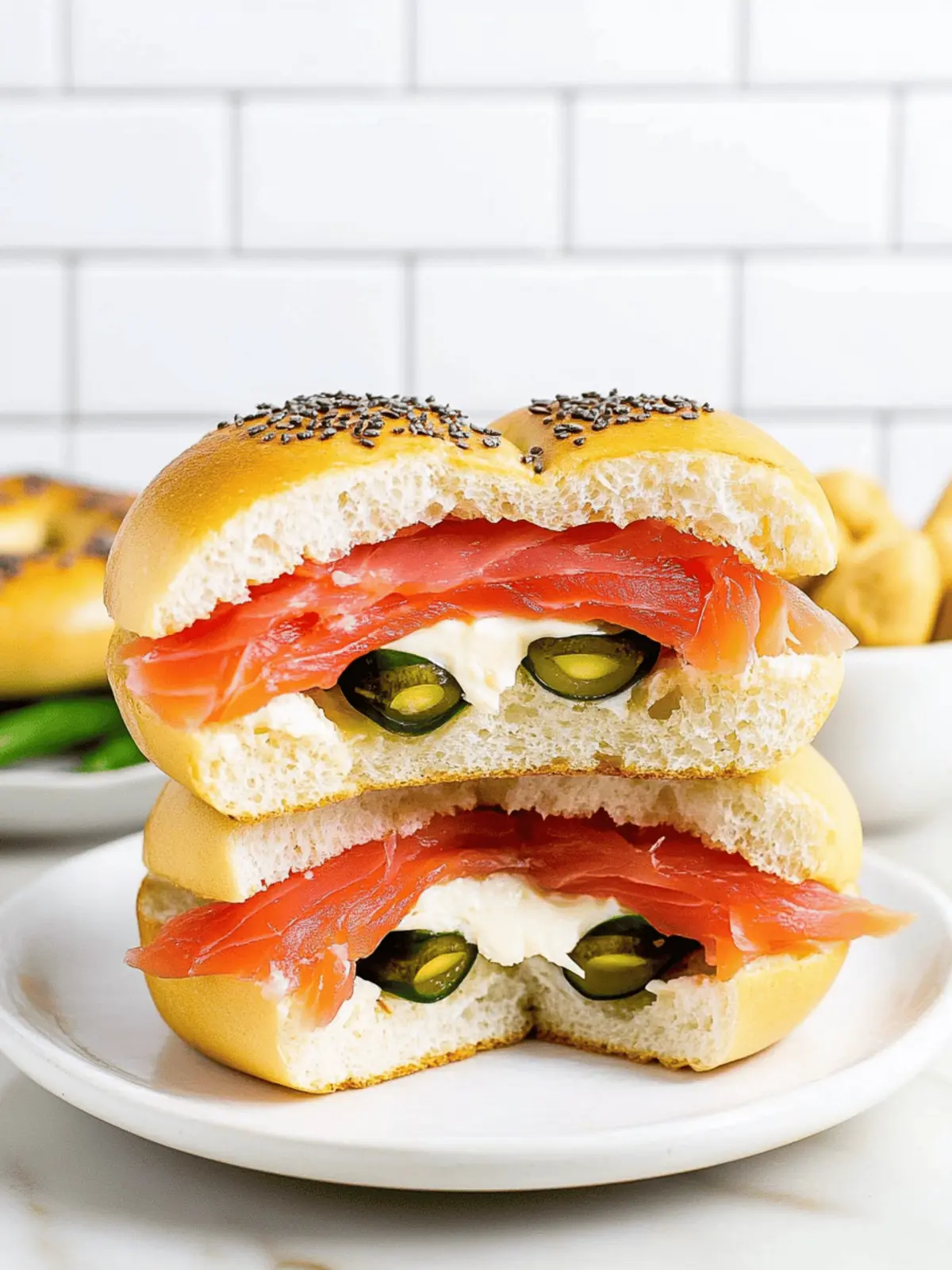 Smoked Salmon Bagel