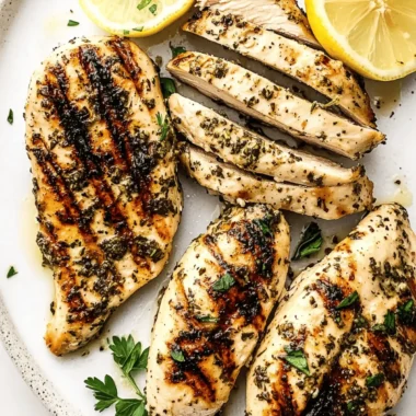 Lemon Herb Grilled Chicken Breasts