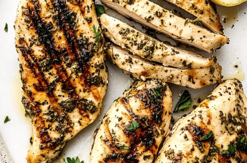 Lemon Herb Grilled Chicken Breasts