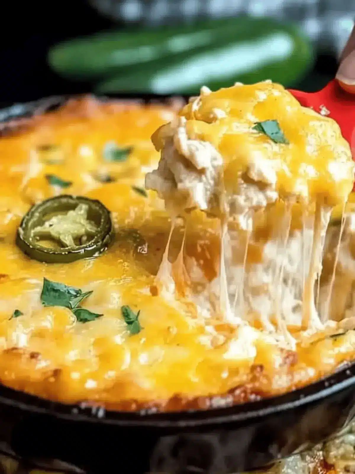 Buffalo Chicken Jalapeno Popper Dip