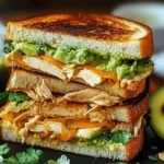 Chicken Avocado Melt Sandwich