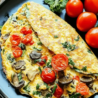 Delightful Veggie-Packed Omelette