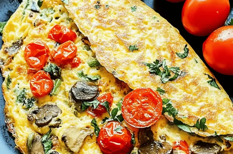 Delightful Veggie-Packed Omelette
