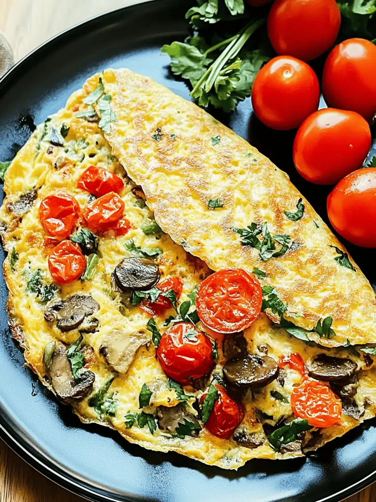Delightful Veggie-Packed Omelette