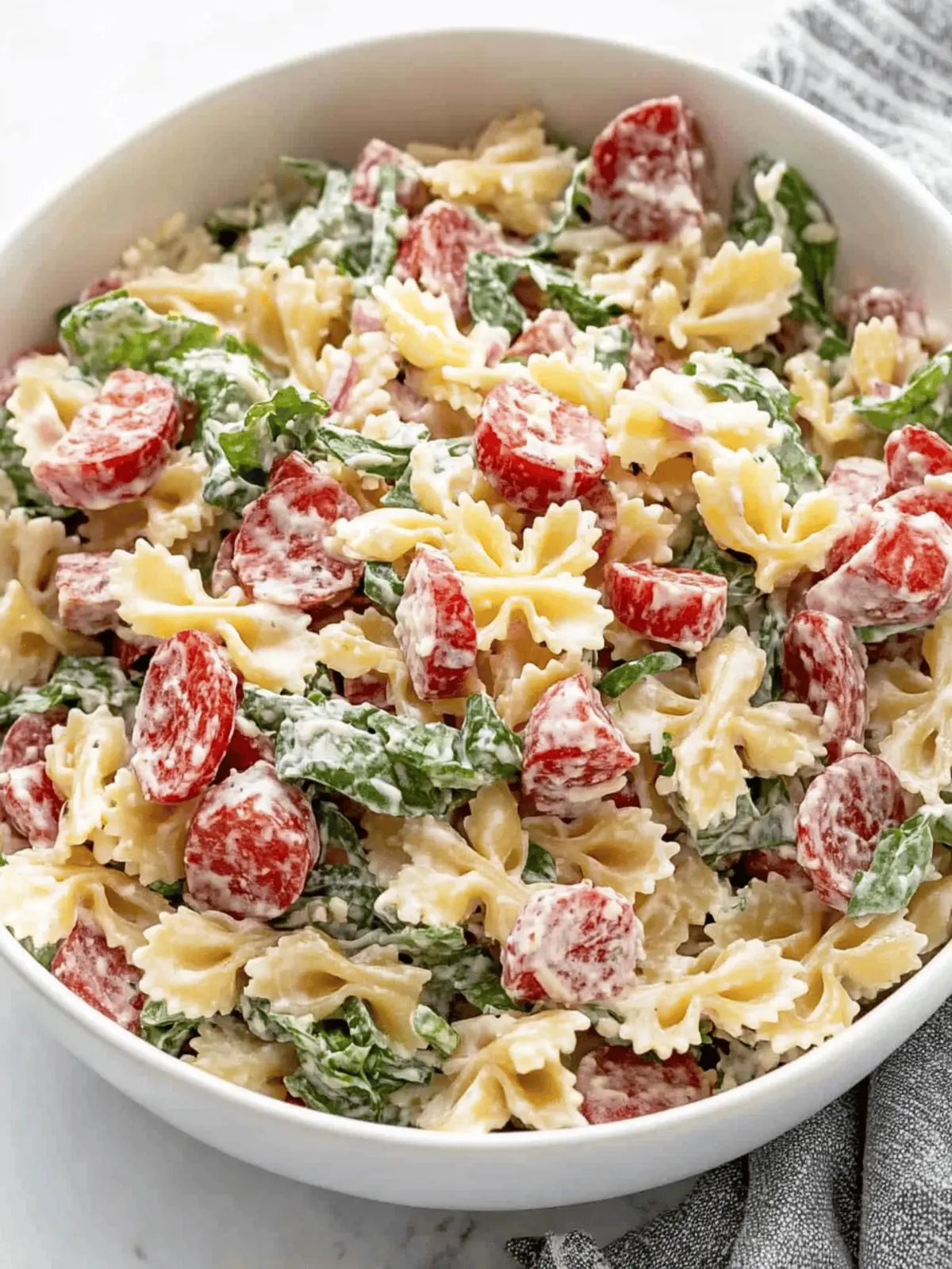 BLT Pasta Salad