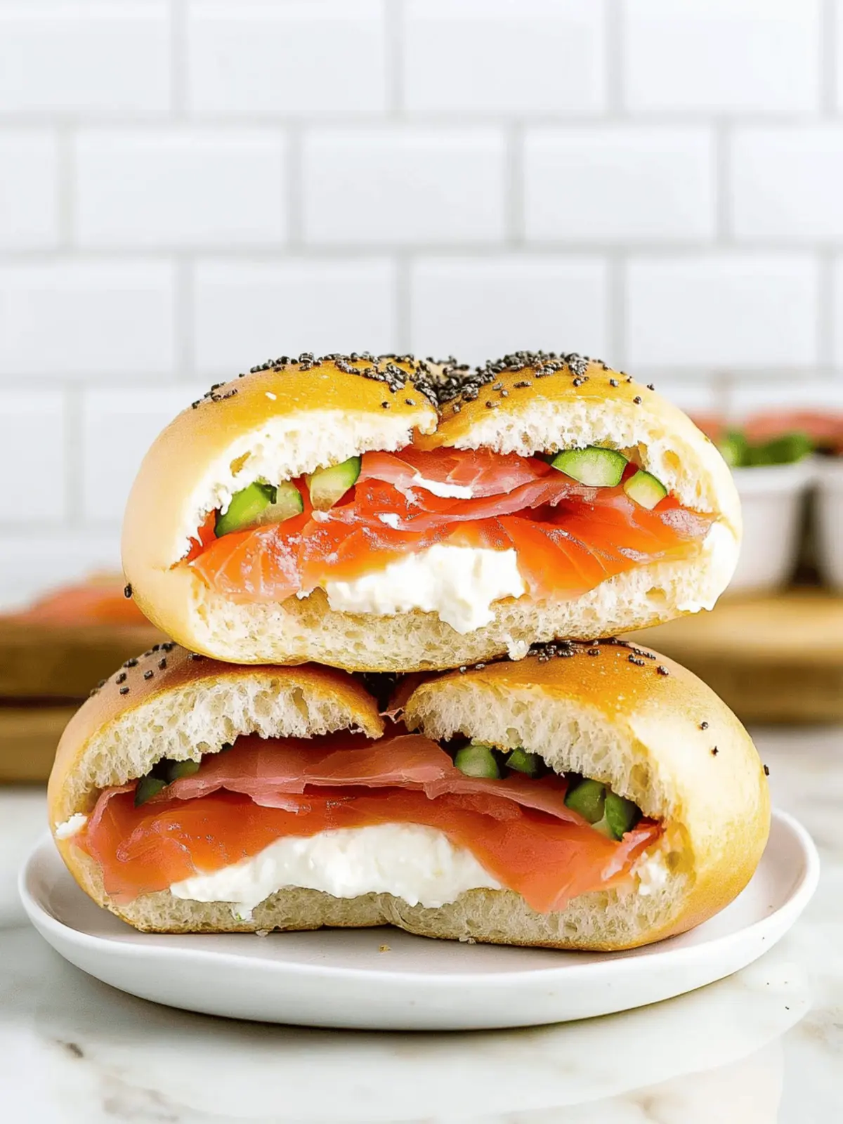 Smoked Salmon Bagel