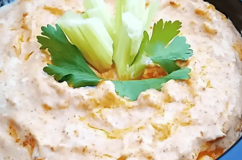 Buffalo Ranch Chicken Dip