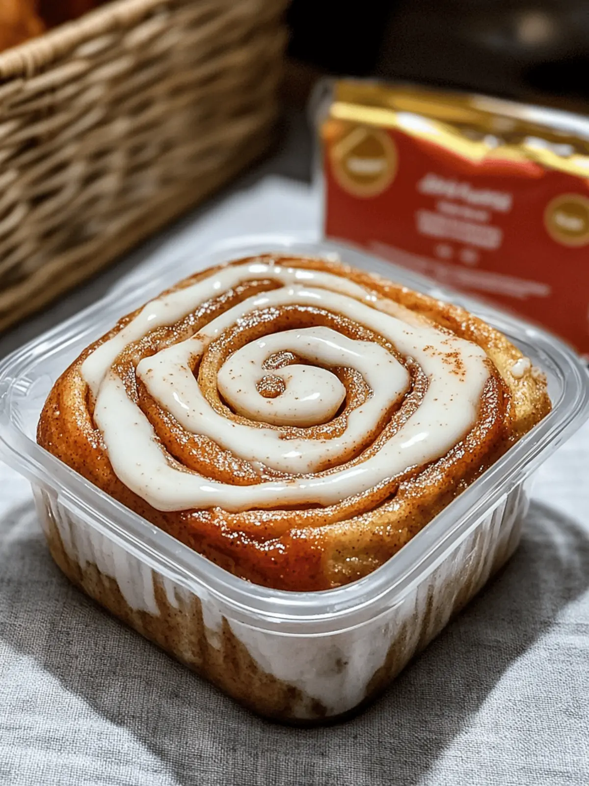 Cinnamon Roll Pancake Bowl