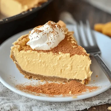 Pumpkin Fluff Pie