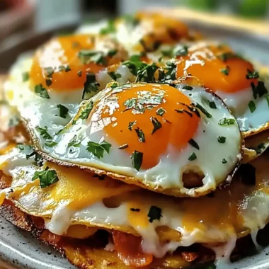 Crispy Potato, Egg & Cheese Tacos