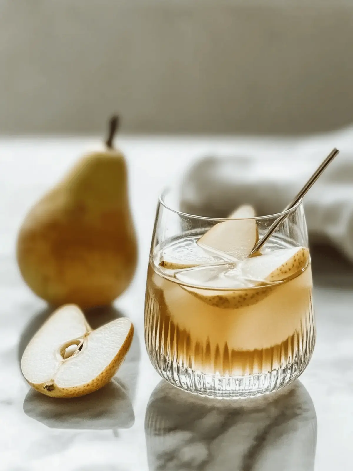 Pear & Ginger Warm Tonic