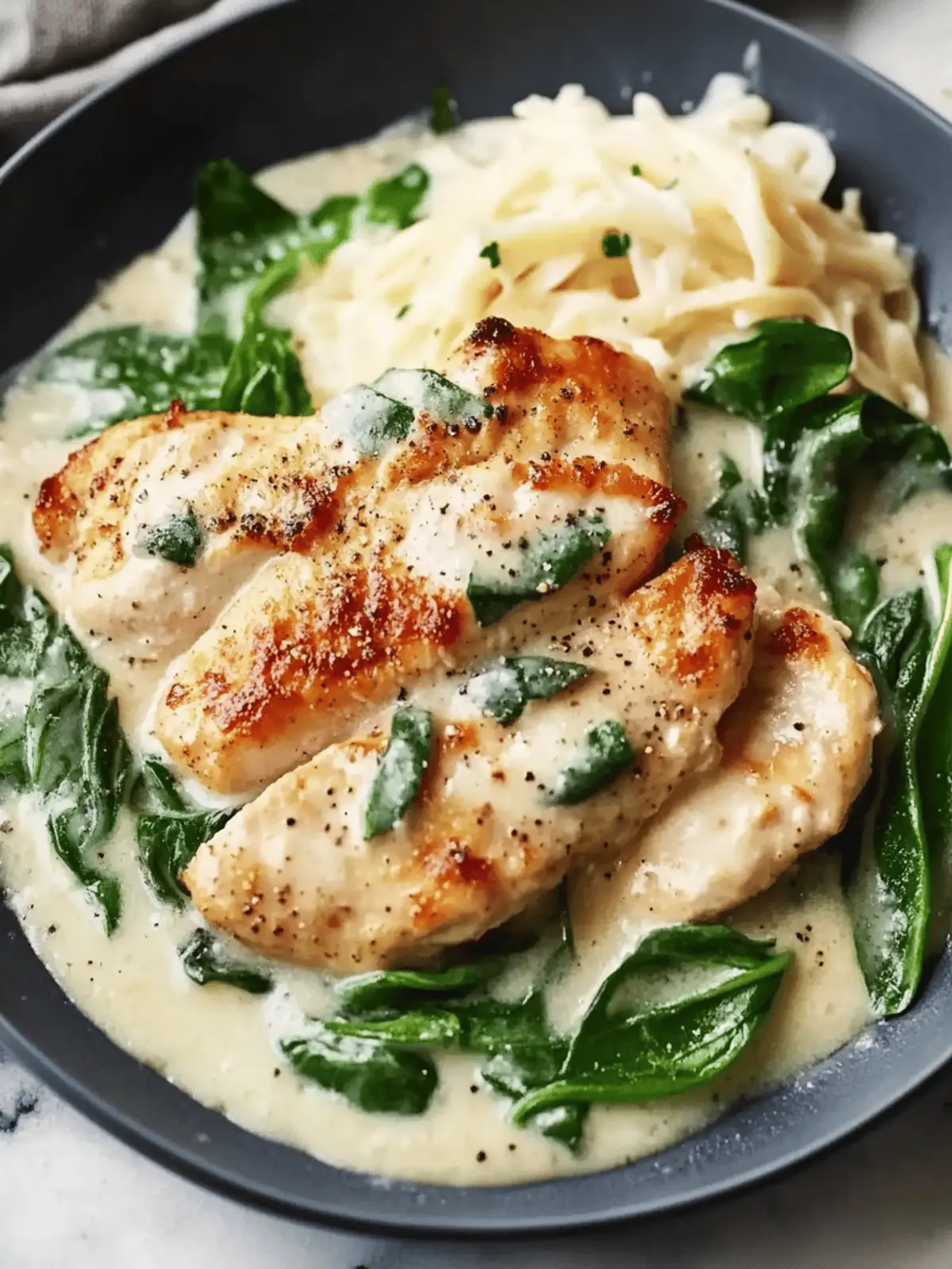 Chicken Florentine