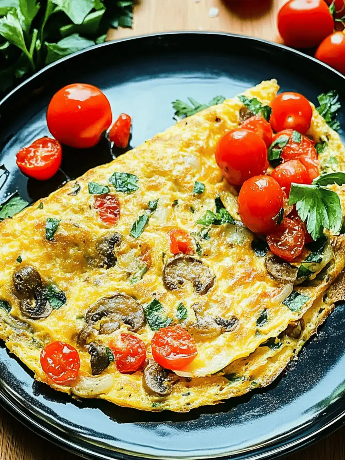 Delightful Veggie-Packed Omelette