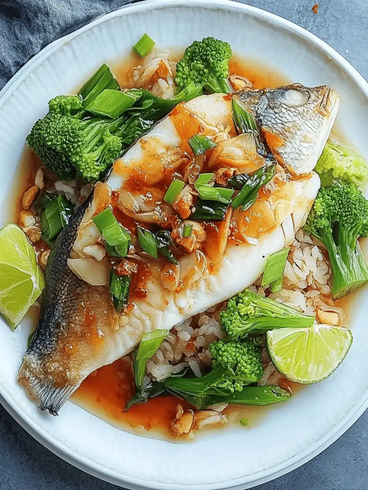Baked Asian Rockfish