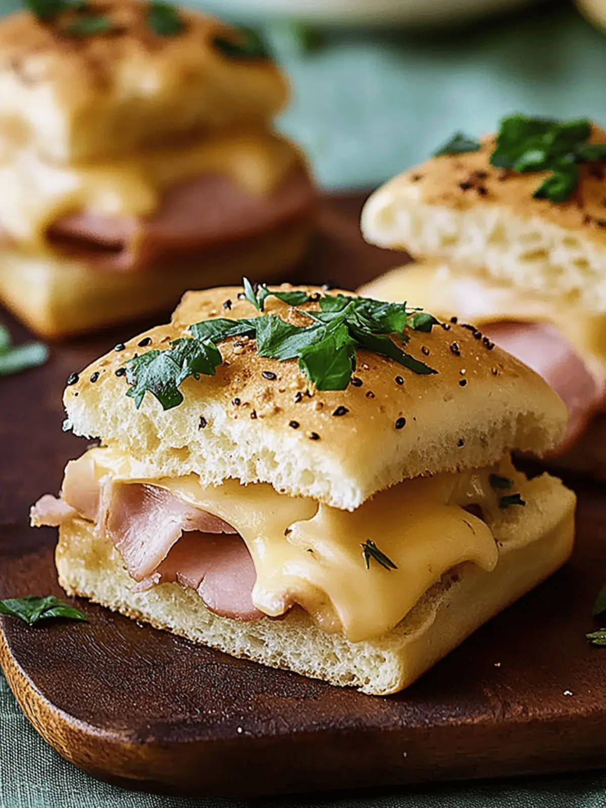 Hawaiian Ham and Cheese Sliders