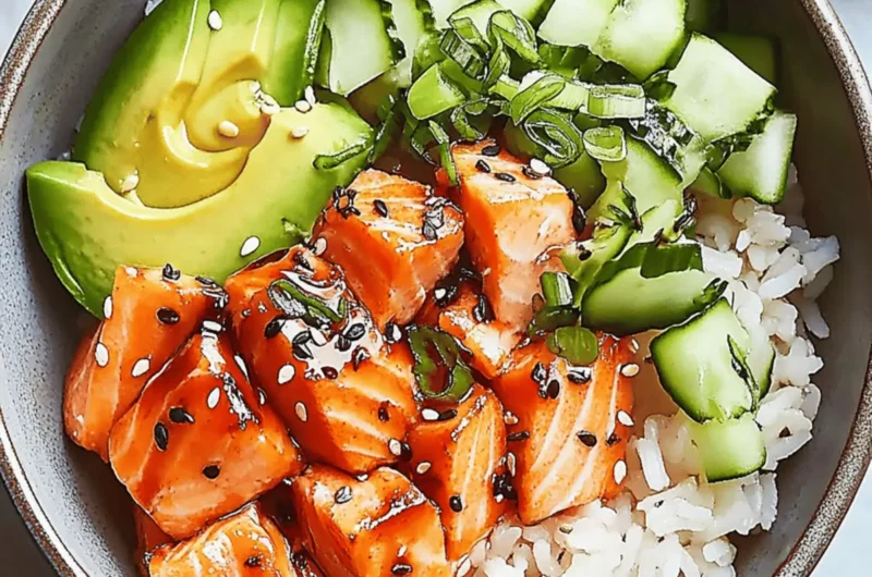 Salmon Rice Bowl
