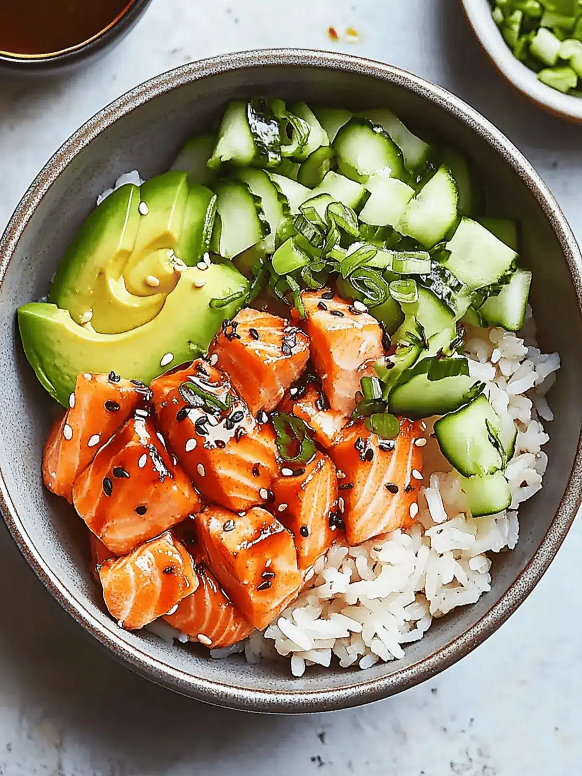 Salmon Rice Bowl