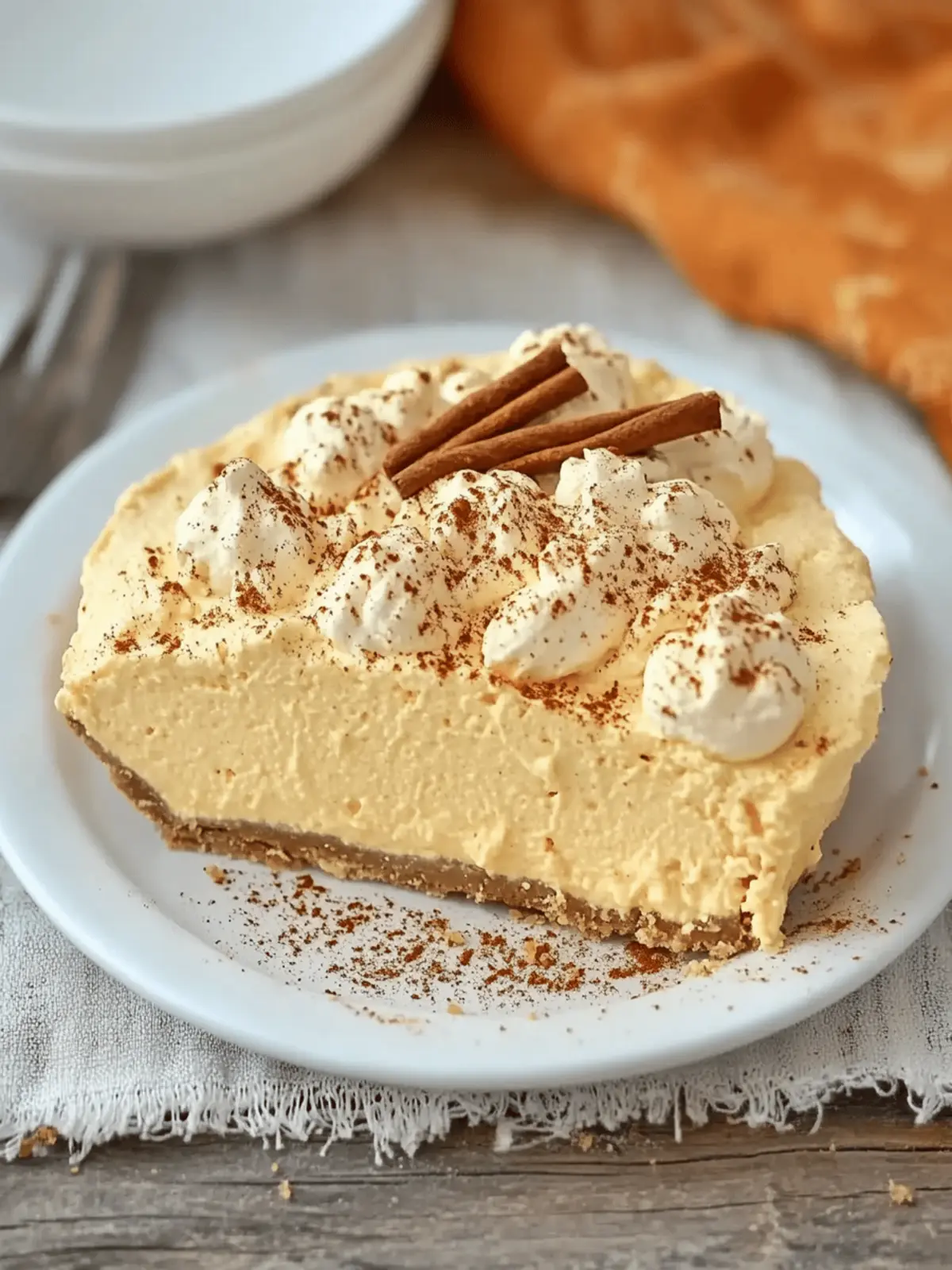 Pumpkin Fluff Pie